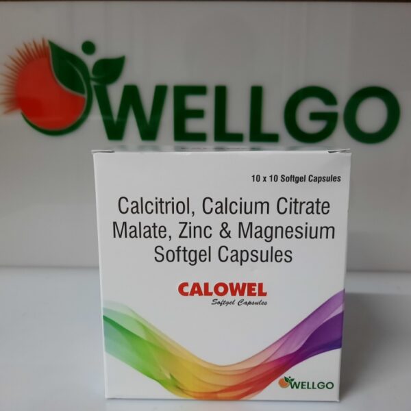 Calcitriol 0.25mcg + Calcium Citrate 500mg +elemental of magnesium excipients 50 mg ,elemental zinc magnesium oxide 7.5 mg