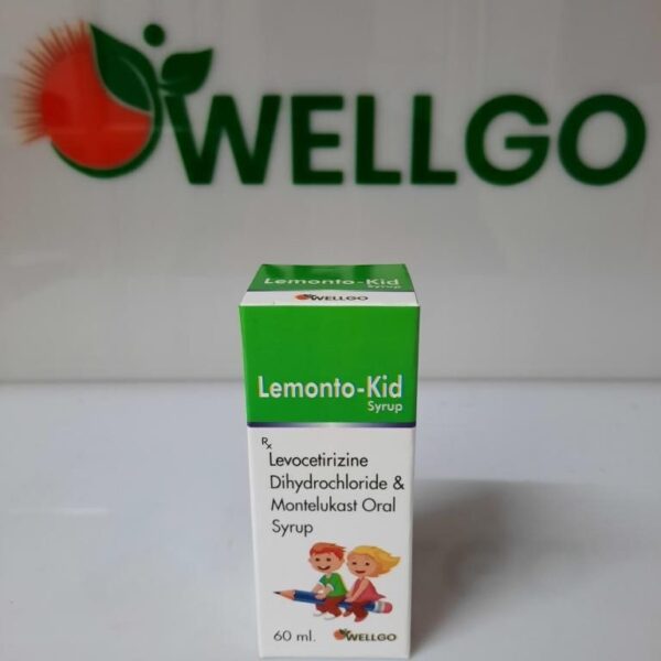 Levocetirizine 2.5mg+ Montelukast 4mg (60ml) PCD