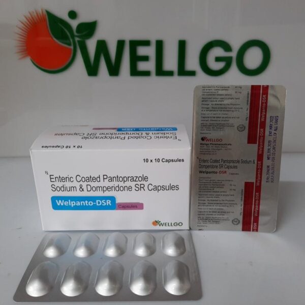 Pantoprazole 40mg + Domperidone 30mg PCD