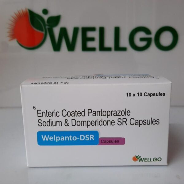 Pantoprazole and domperidone SR capsules