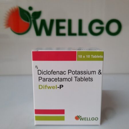 DICLOFENAC potassium 50Mg + Paracetamol 325Mg Tablets