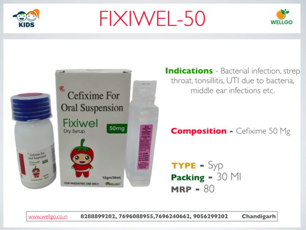 Cefixime 50 Mg