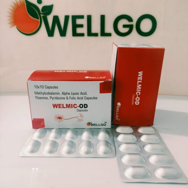 METHYLCOBALAMIN 1500MCG + ALPHA LIPOIC ACID 100MG+ THIAMINE 10MG+ PYRIDOXINE 3MG + FOLIC ACID 1.5MG